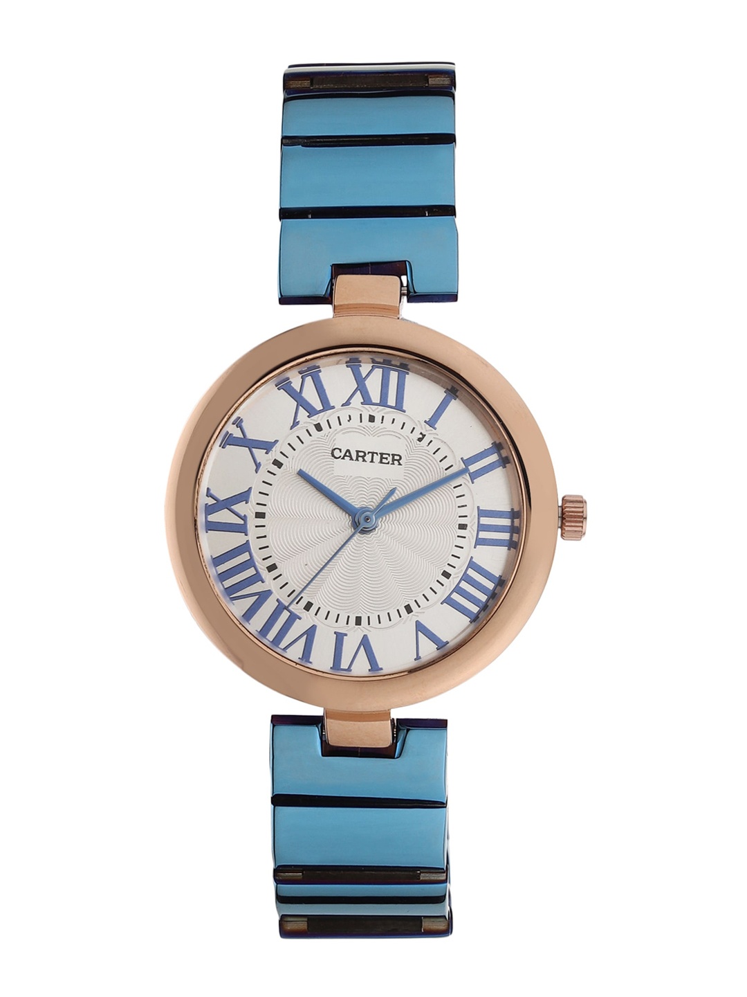 

Sandy D Carter Women Bracelet Style Straps Analogue Watch SD-Carter-23-03-WH, Blue