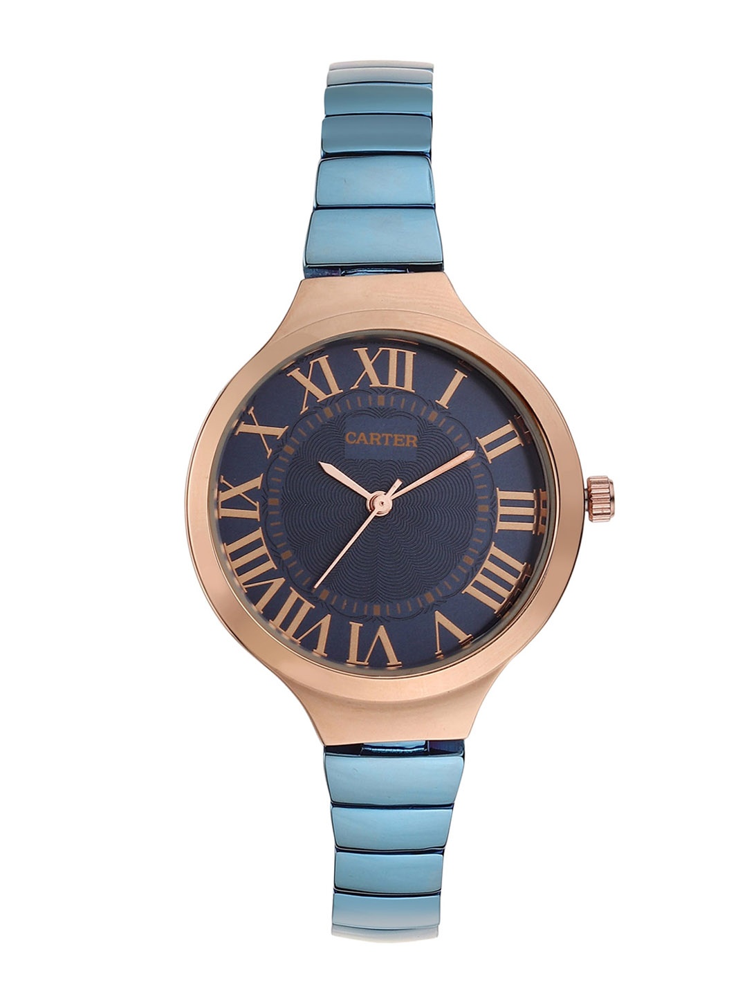 

Sandy D Carter Women Bracelet Style Straps Analogue Watch SD-Carter-23-05-BL, Blue