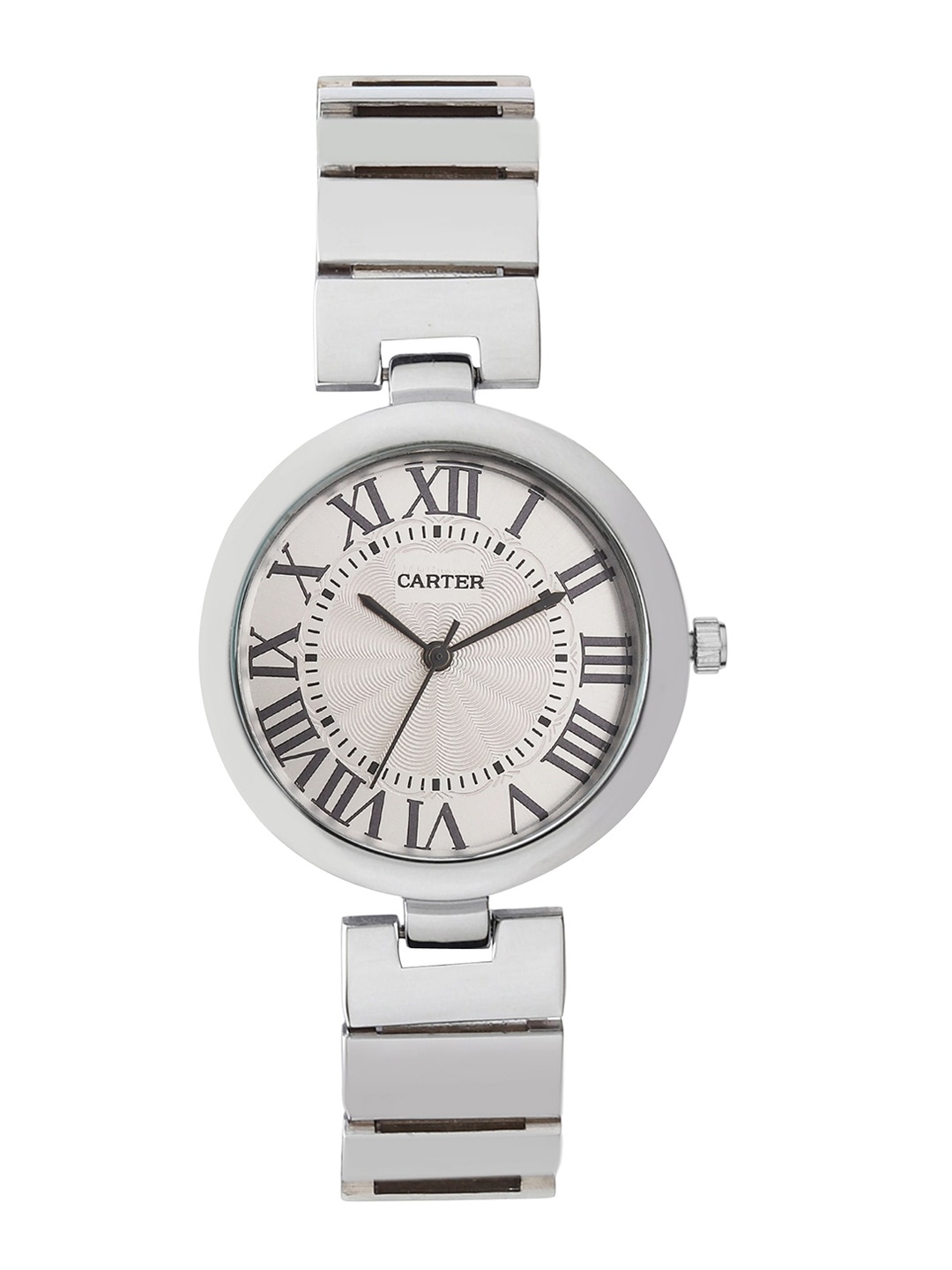 

Sandy D Carter Women Bracelet Style Straps Analogue Watch SD-Carter-23-01-WH, White