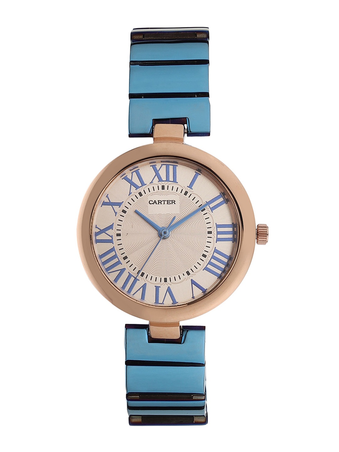 

Sandy D Carter Women Bracelet Style Straps Analogue Watch SD-Carter-23-03-CP, Copper