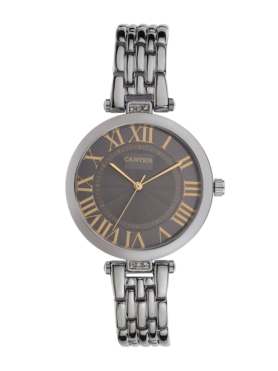 

Sandy D Carter Women Bracelet Style Straps Analogue Watch SD-Carter-23-07-BK2, Black