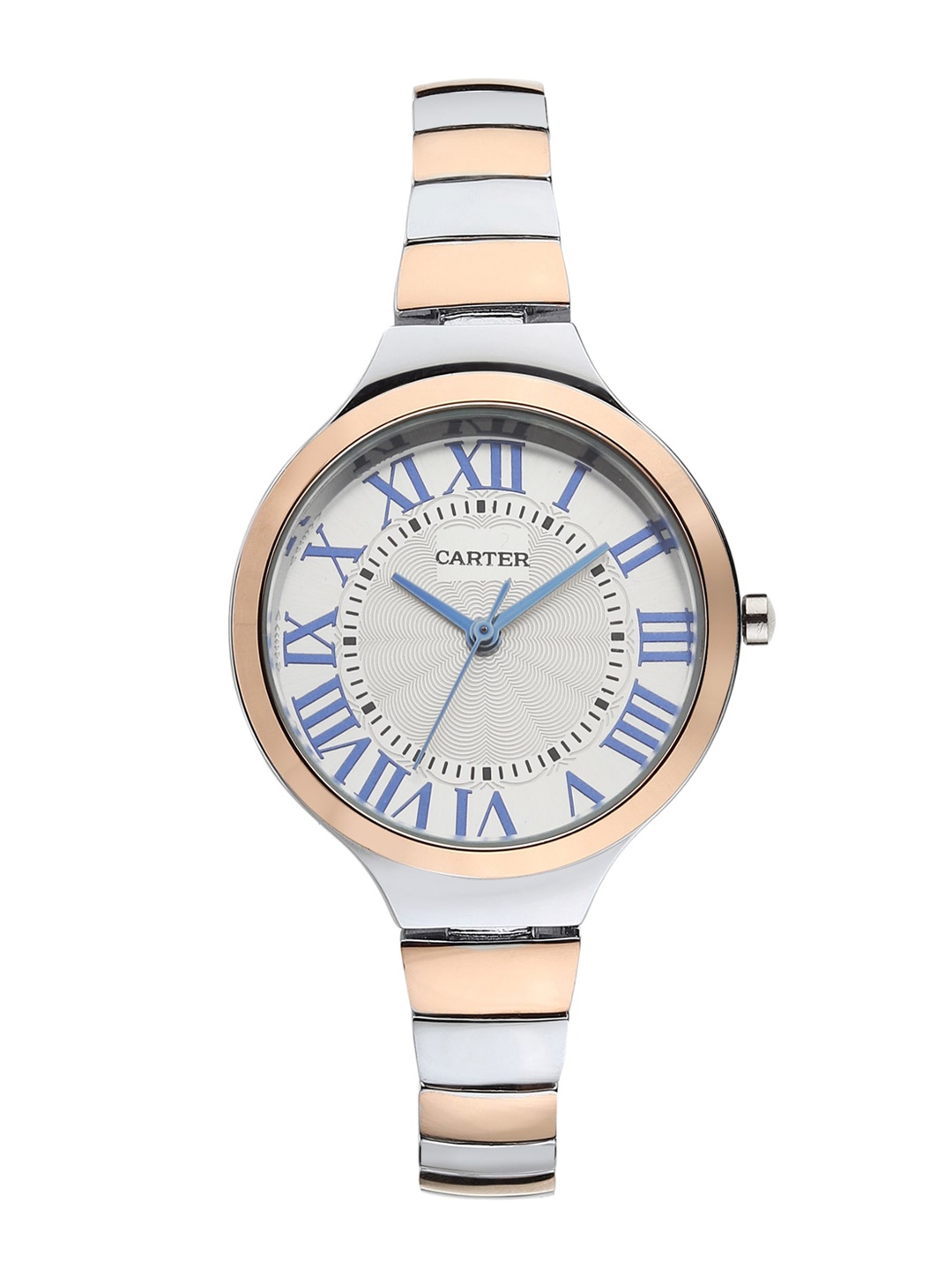 

Sandy D Carter Women Bracelet Style Straps Analogue Watch SD-Carter-23-10-WH, White