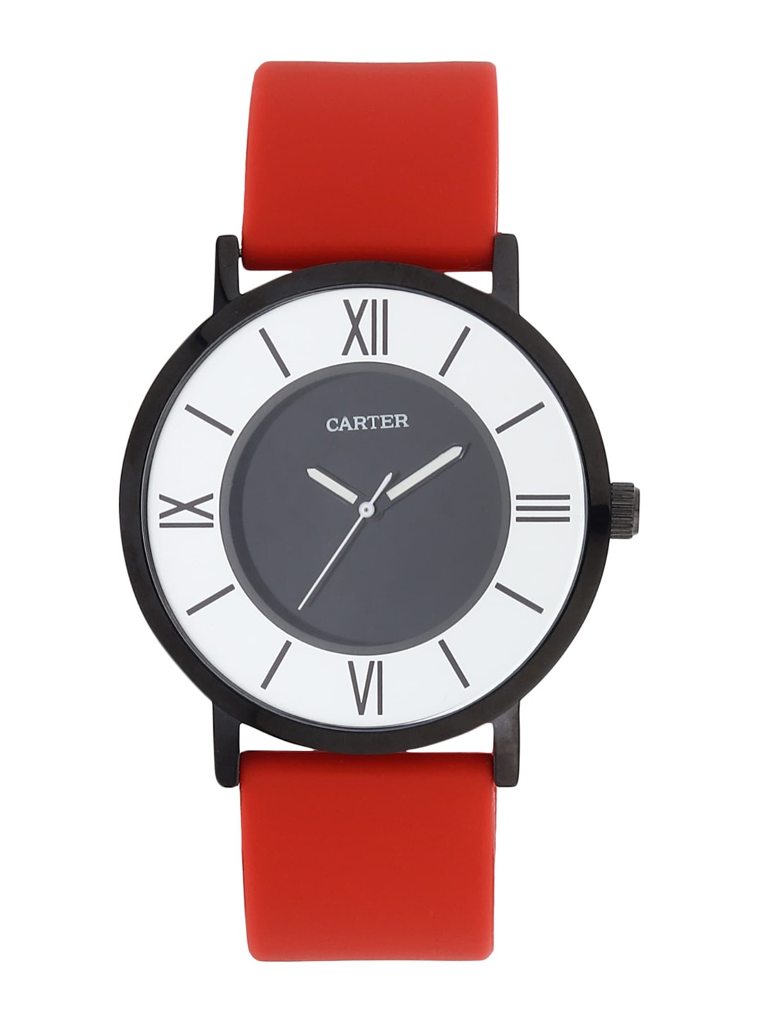 

Sandy D Carter Women Brass Dial & Red Straps Analogue Watch SD-Carter-23-25-RD