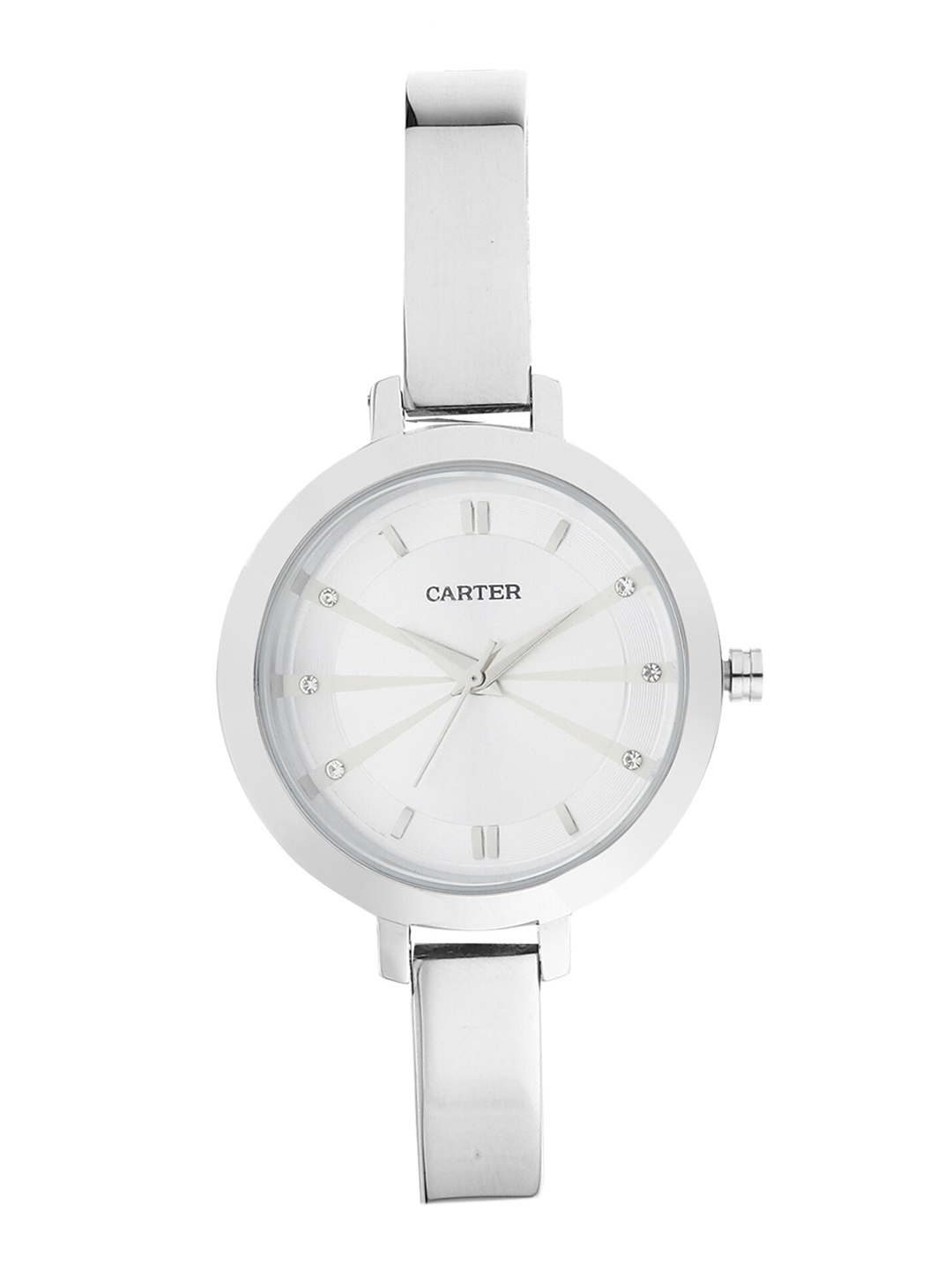 

Sandy D Carter Women Bracelet Style Straps Analogue Watch SD-Carter-23-23-, White