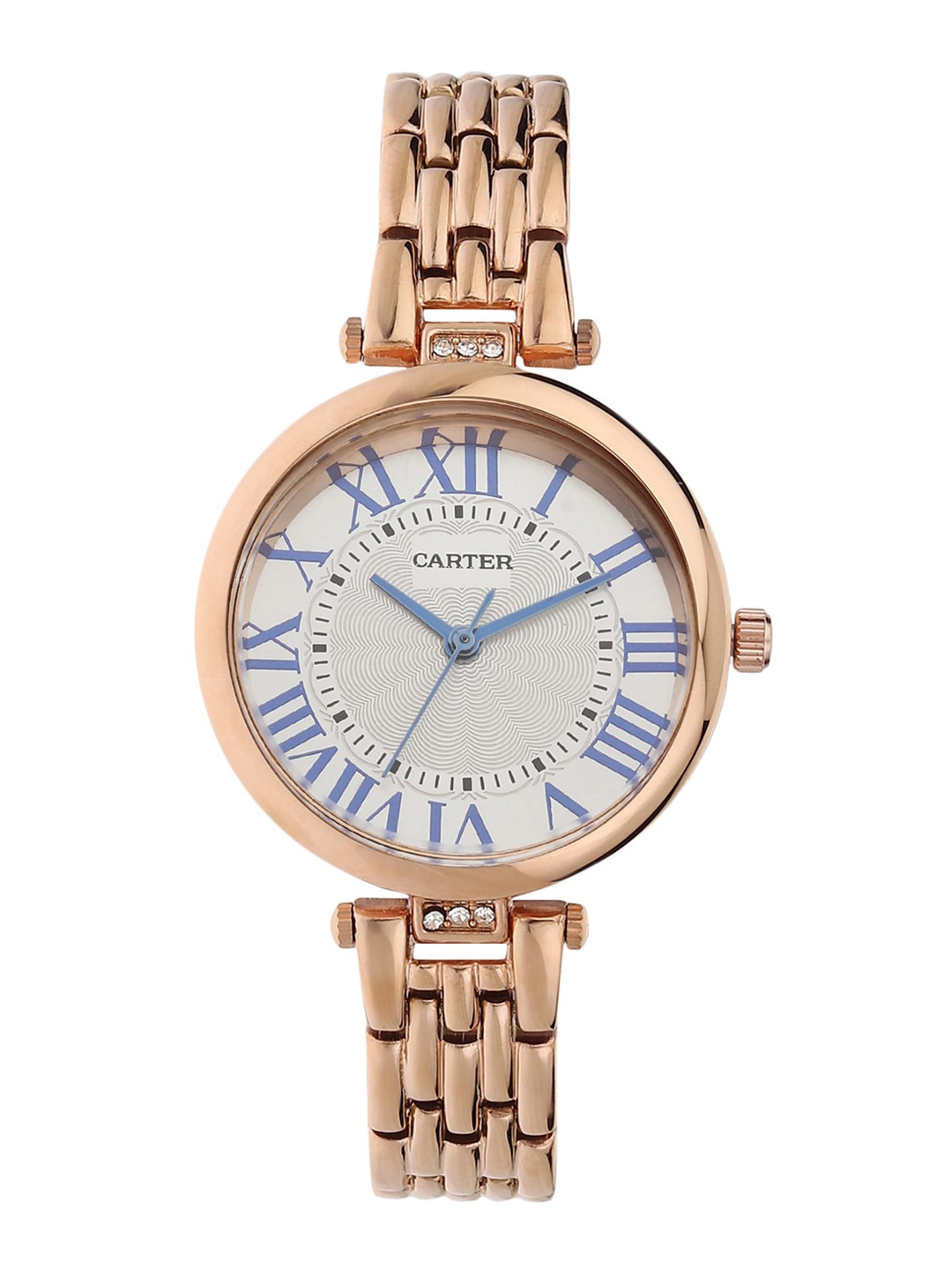 

Sandy D Carter Women Bracelet Style Straps Analogue Watch SD-Carter-23-09-WH, White