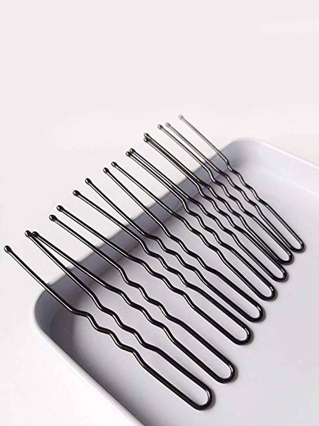 

CHANDERKASH Women Set Of 36 Bun Decoration Tic Tack Pins, Black