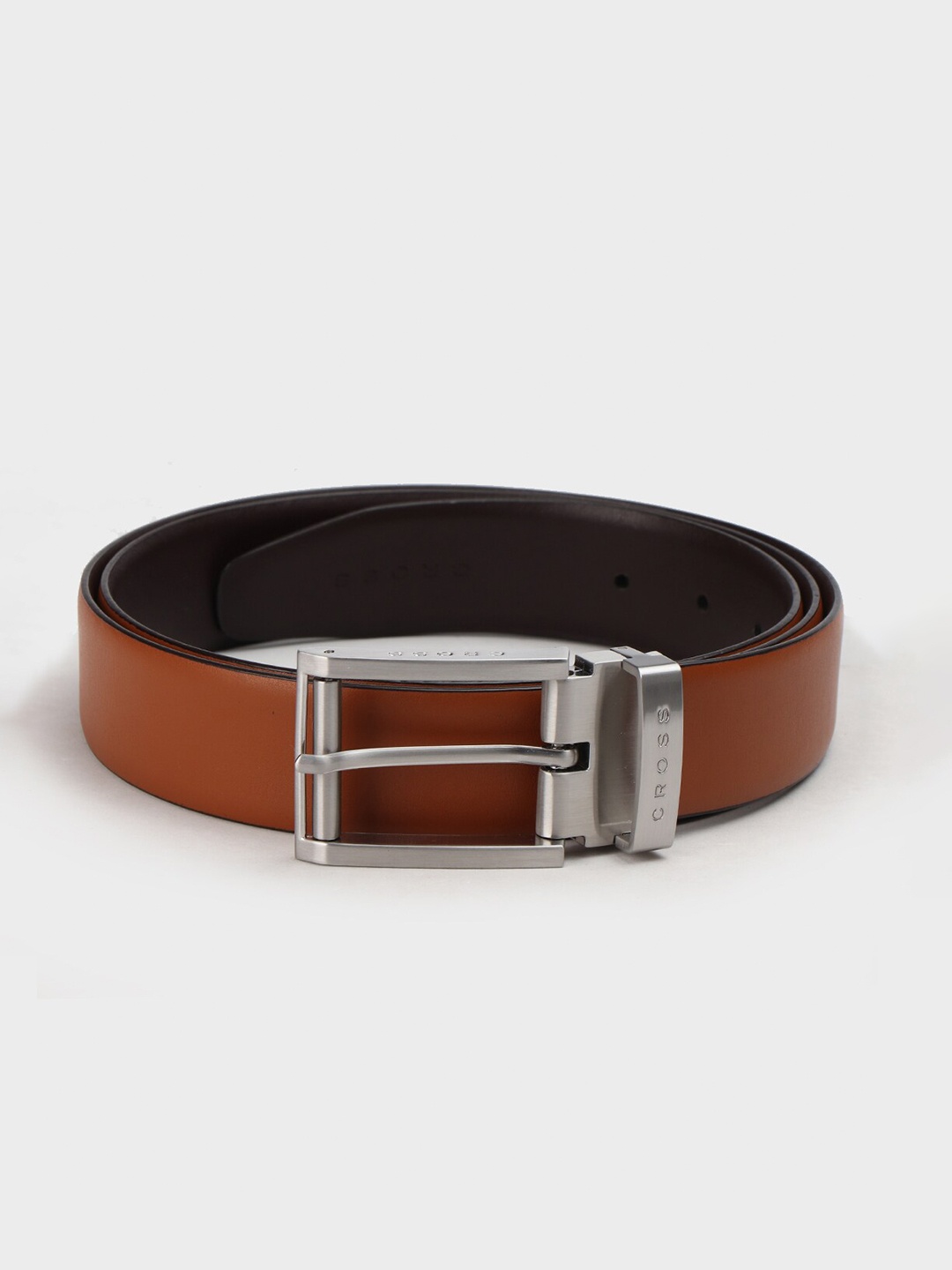 

Cross Men Leather Reversible Formal Belt, Brown