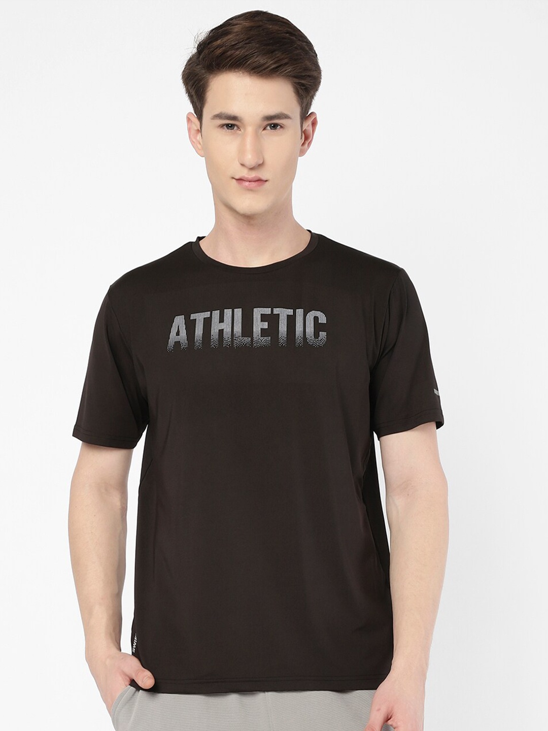 

R&B Typography Printed T-shirt, Black