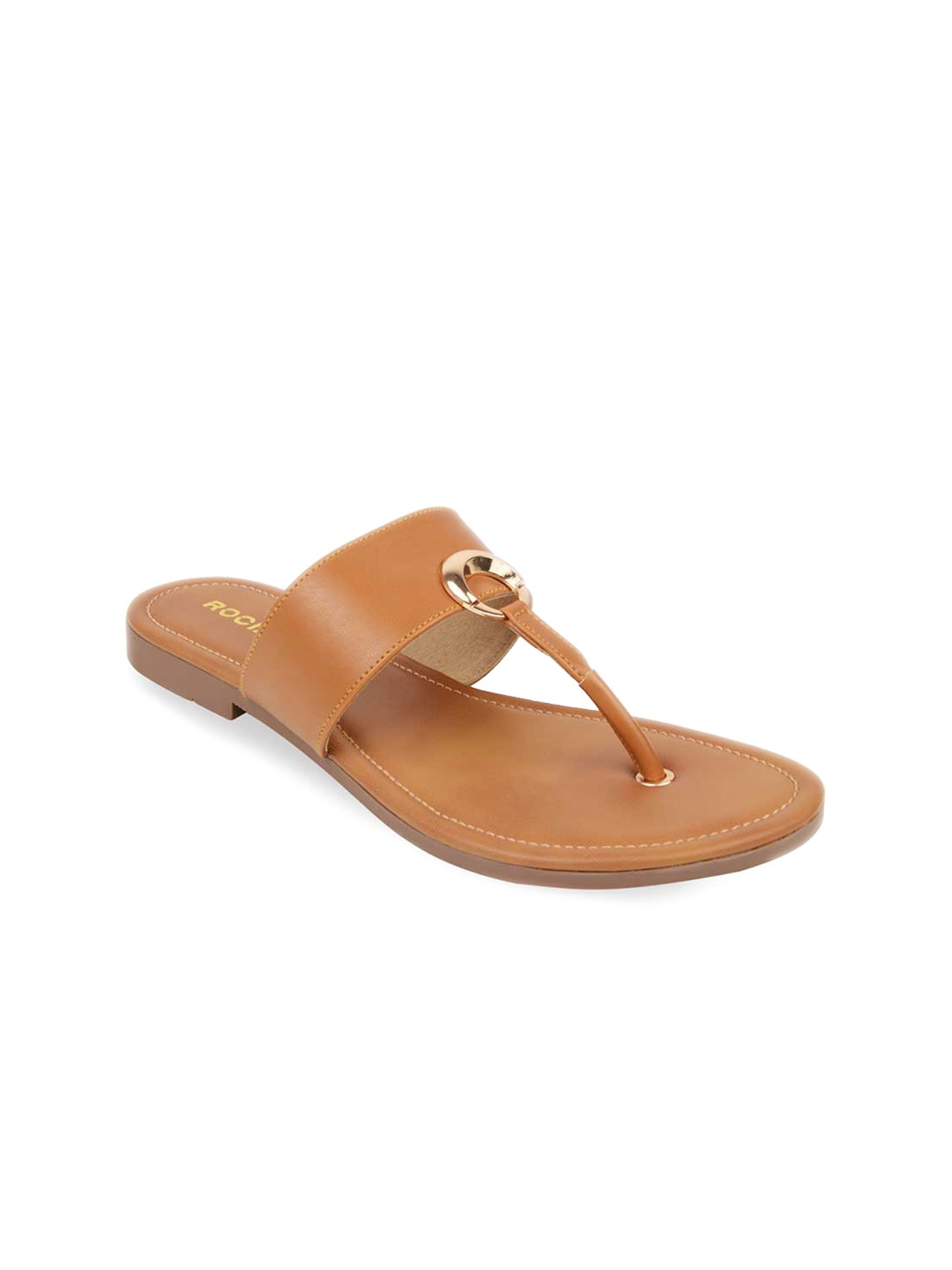 

Rocia Women Tan Open Toe Flats
