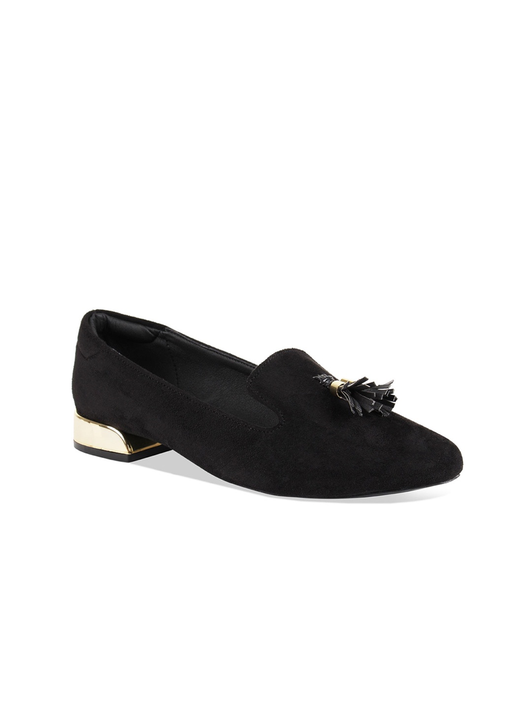 

Rocia Women Block Heel Pumps With Tassels, Black
