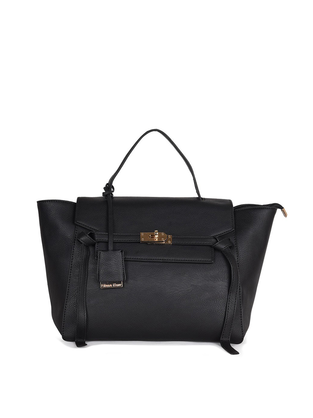 

Diana Korr PU Structured Satchel, Black