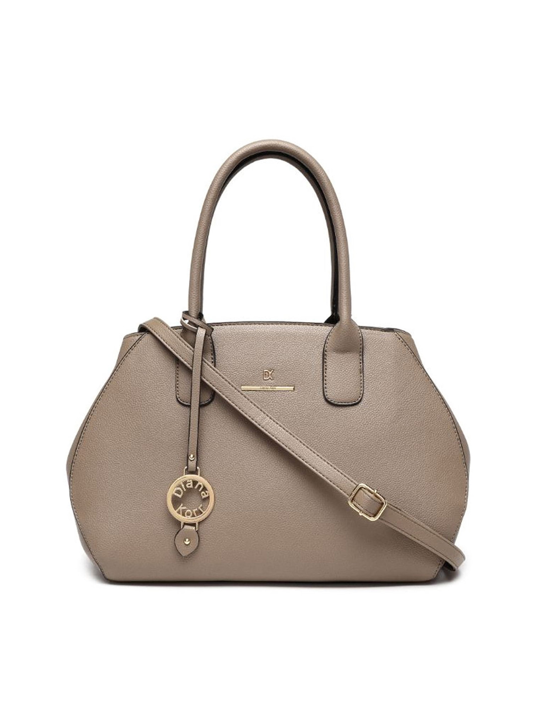 

Diana Korr PU Shopper Handheld Bag, Khaki