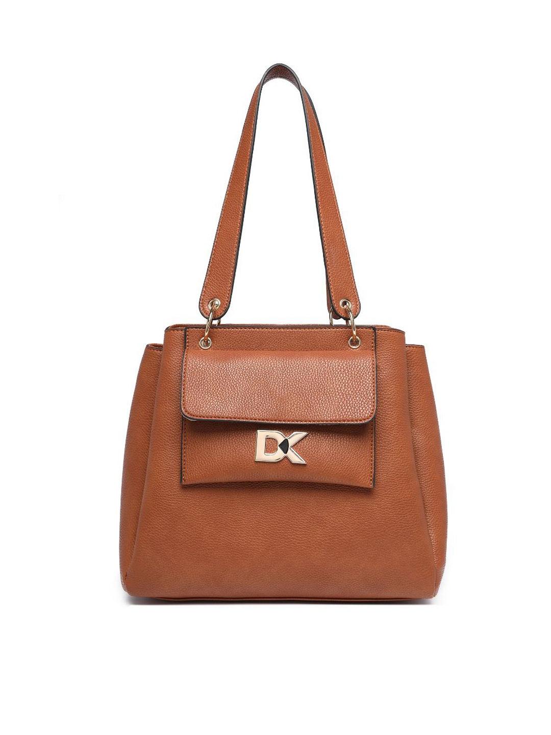 

Diana Korr PU Structured Sling Bag, Tan