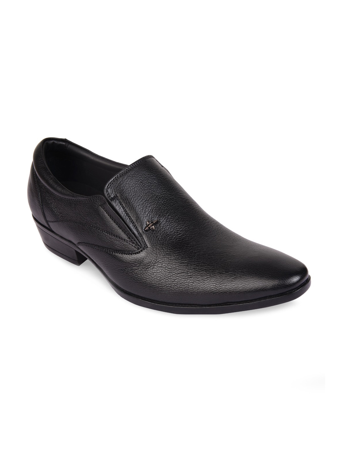 

Regal Men Leather Formal Slip-Ons Shoes, Black