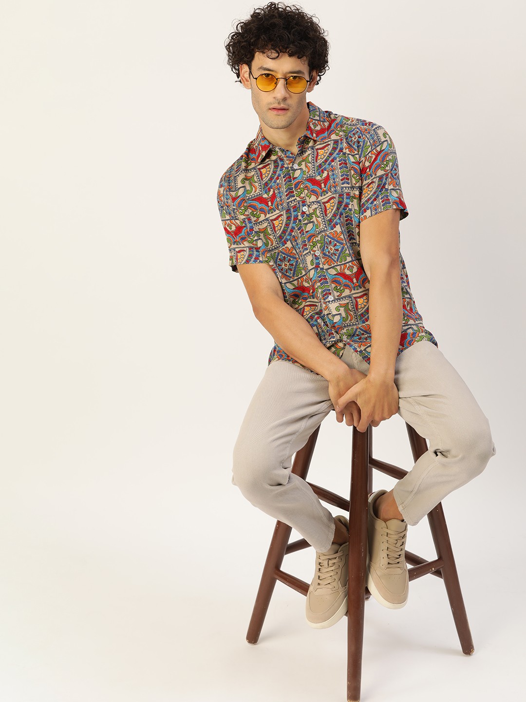 

Kook N Keech Classic Printed Casual Shirt, Multi
