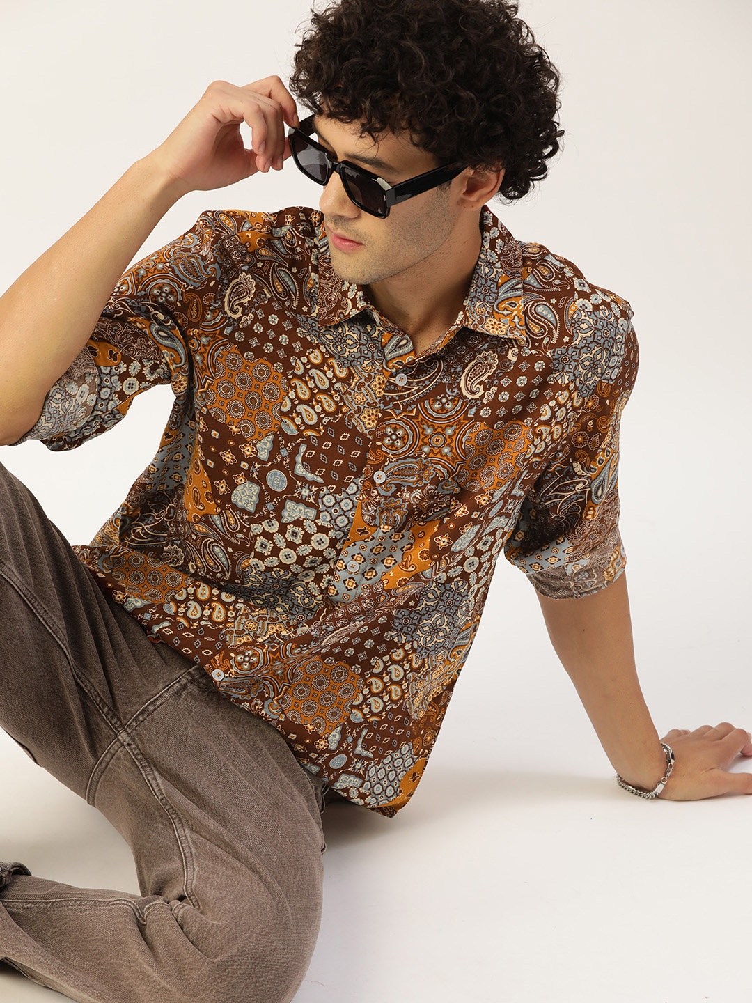 

Kook N Keech Classic Printed Casual Shirt, Multi