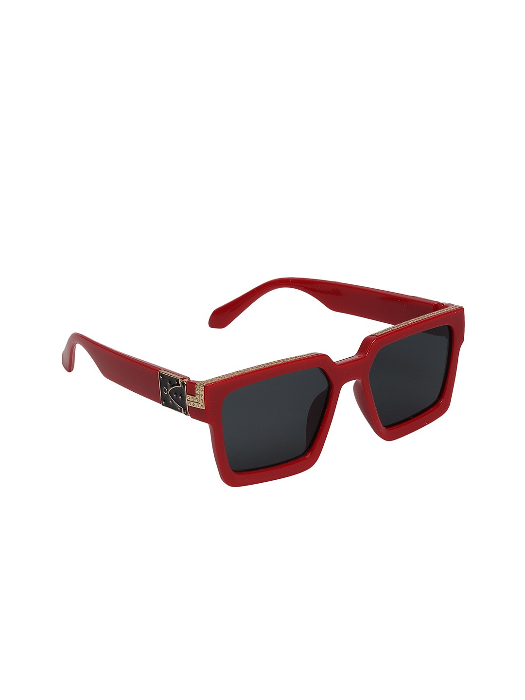 

FROGGY Kids Full Rim Square Sunglasses with UV Protected Lens FG-Climb-07, Grey