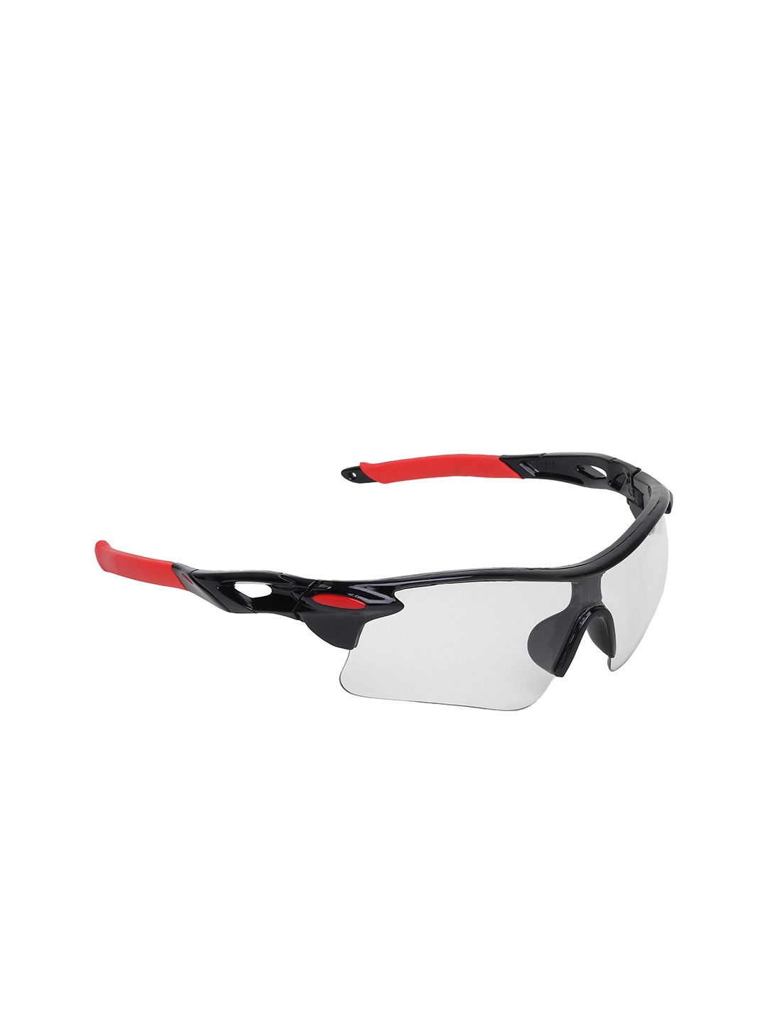 

FROGGY Kids Clear Lens & Shield Sunglasses with UV Protected Lens, Red