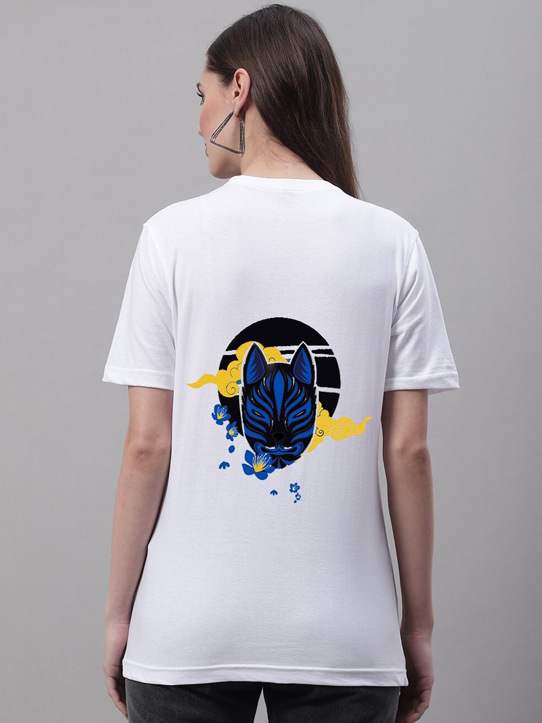 

borse lele Graphic Printed Cotton T-shirt, White