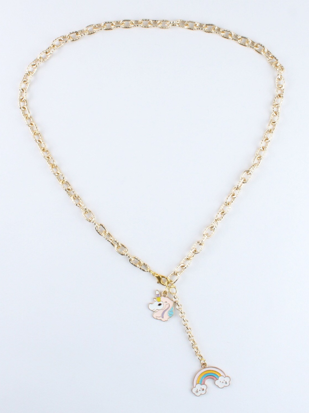 

Asthetika Kids Girls Gold-Plated Unicorn Necklace