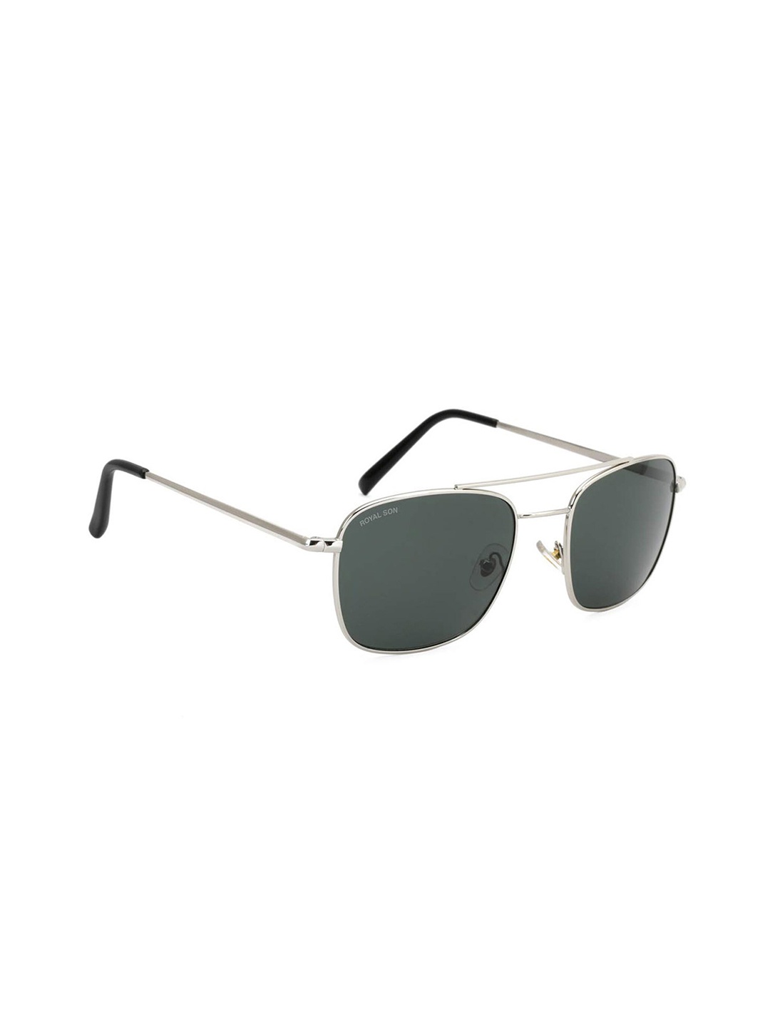 

ROYAL SON Unisex Square Sunglasses, Green