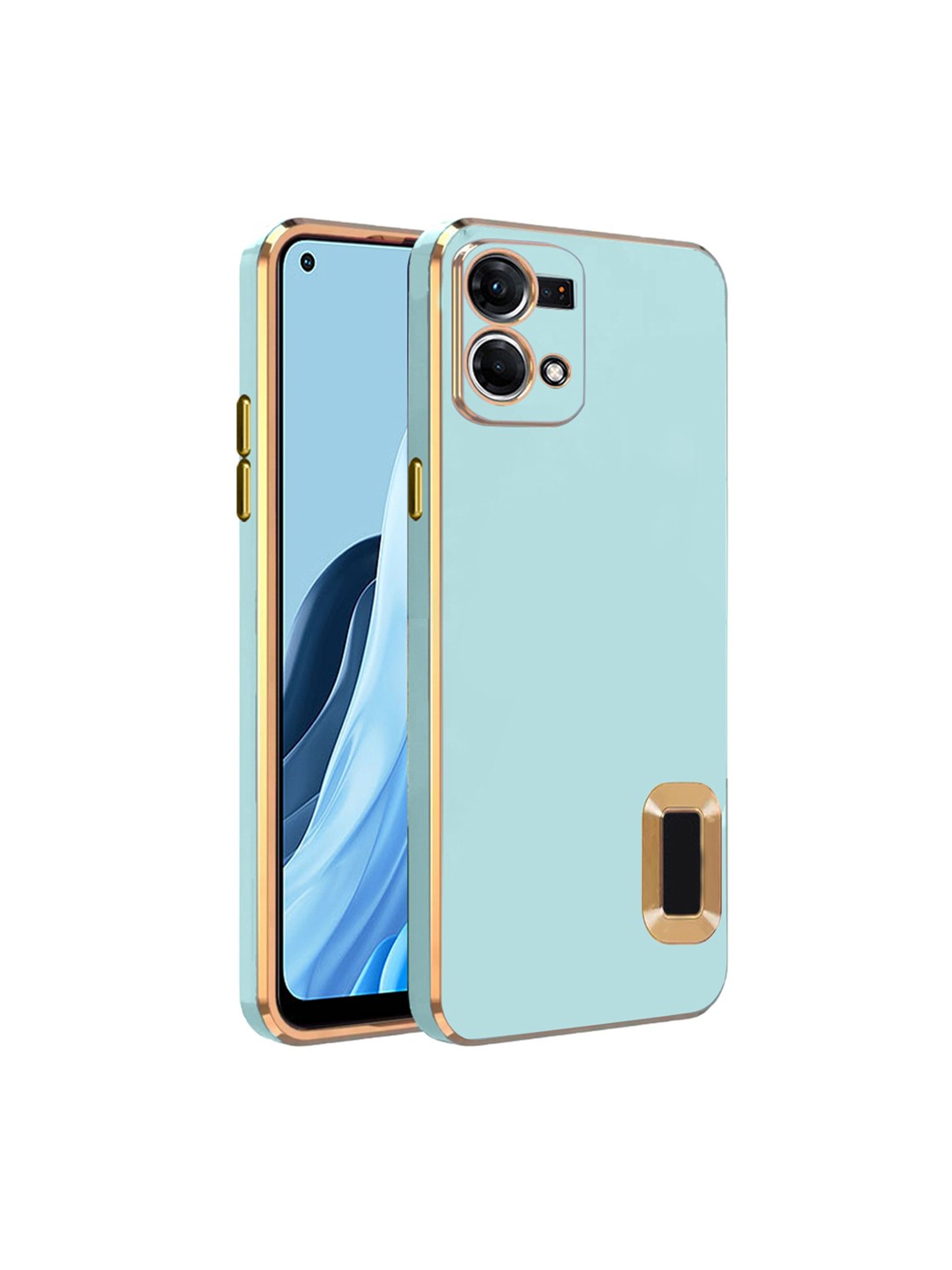 

Karwan Oppo F21 Pro 4G Camera Protection Phone Back Cover, Green