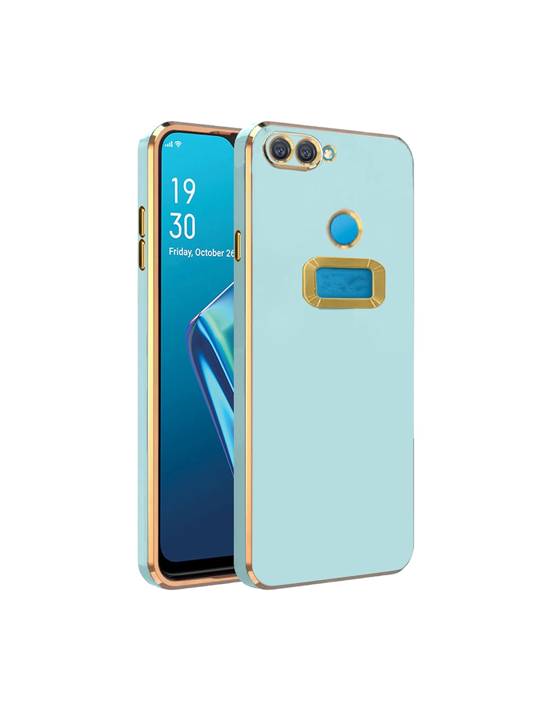

Karwan Oppo A 12 Phone Back Cover, Green