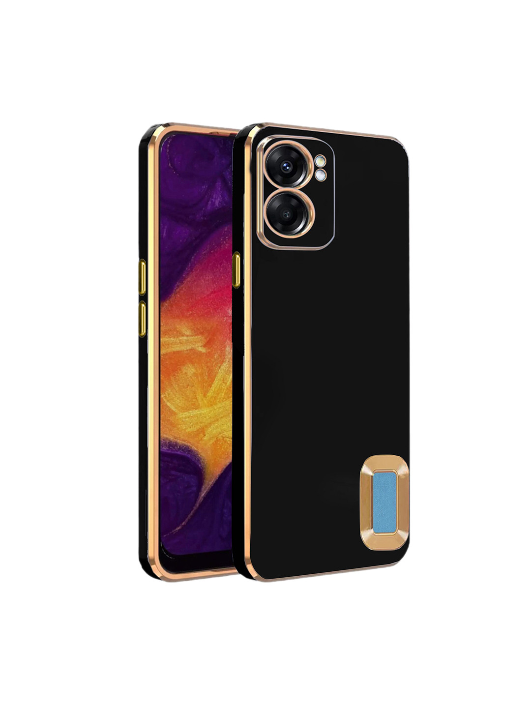 

Karwan Oppo k10 5G Phone Back Cover, Black