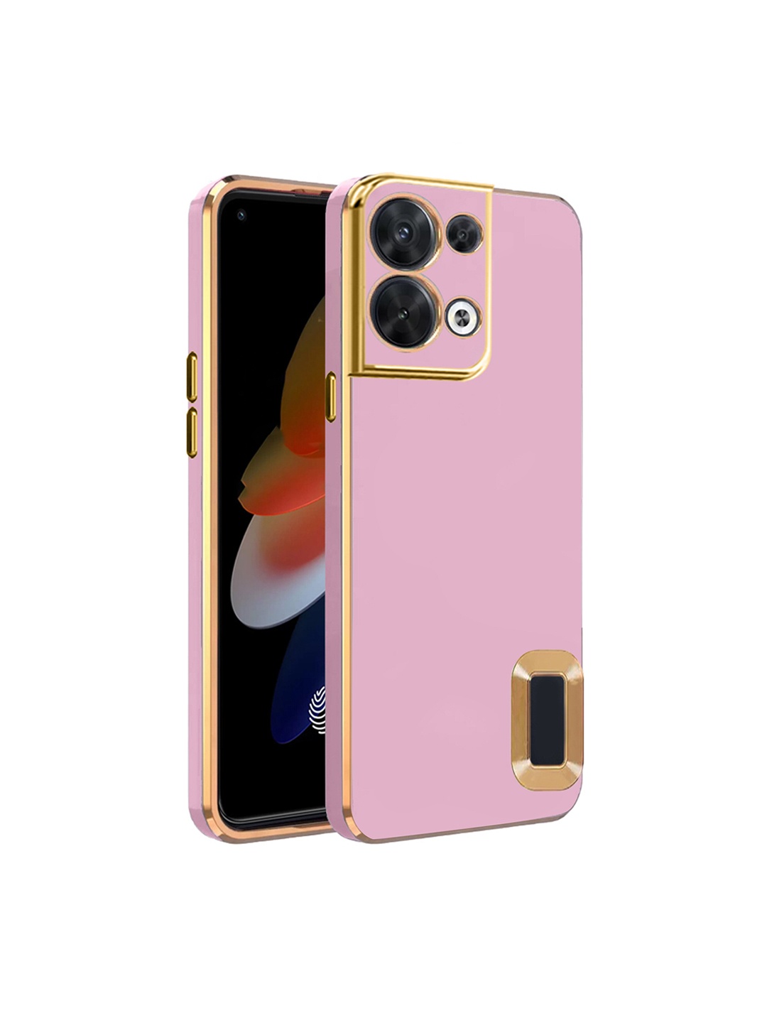 

Karwan Oppo Reno 8 Phone Back Cover, Pink