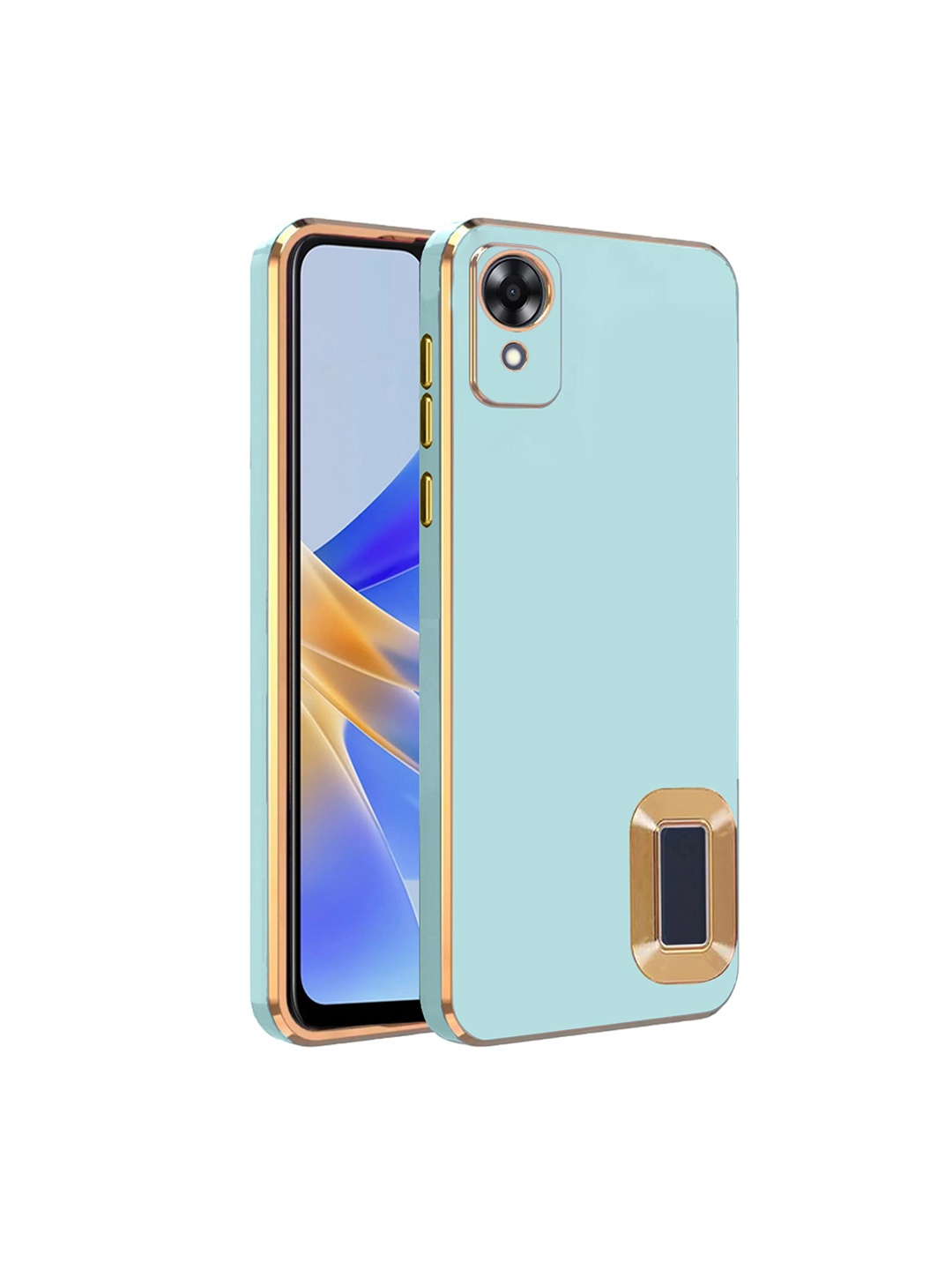 

Karwan Oppo A 17K Camera Protection Phone Back Cover, Green