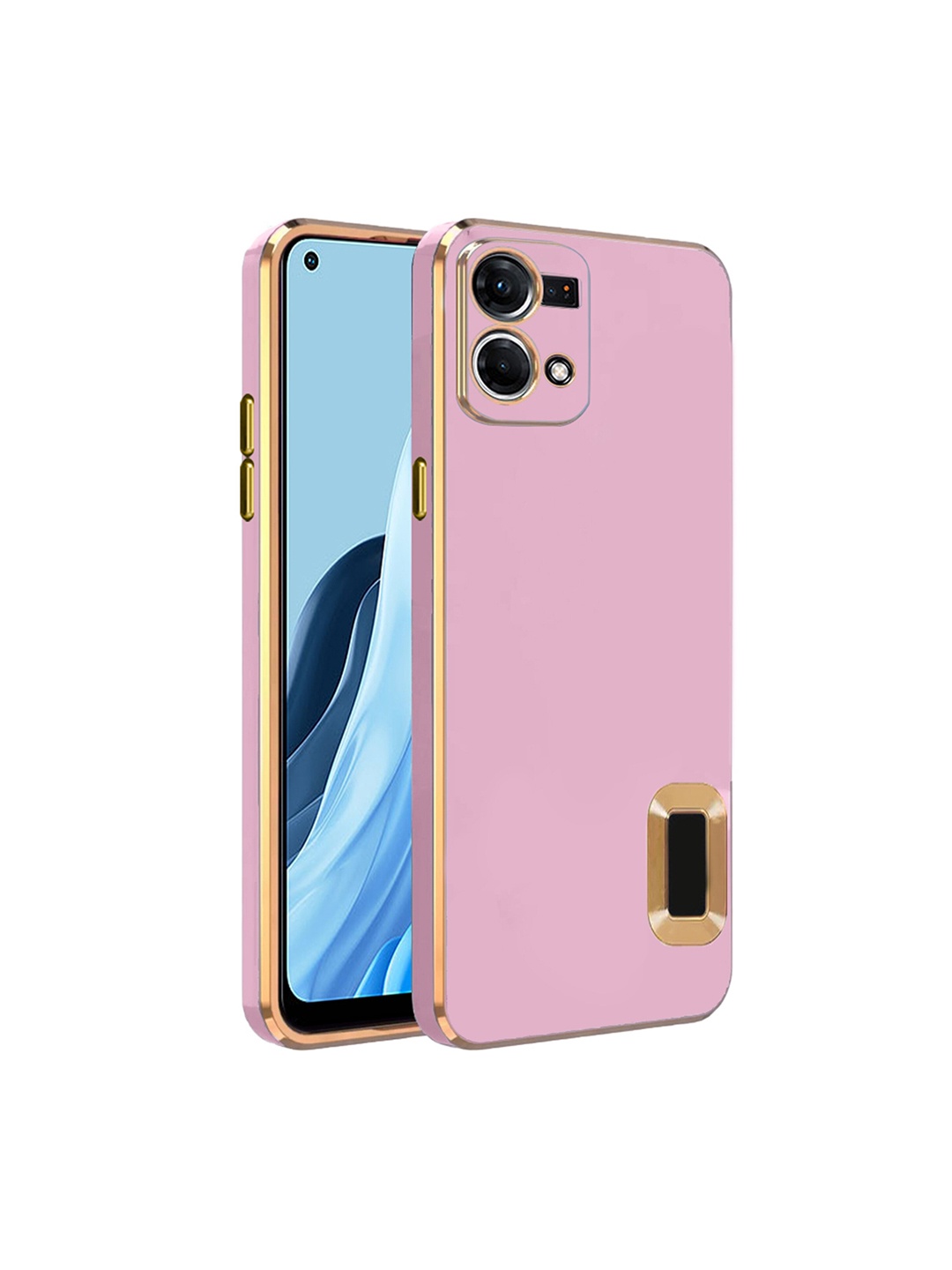 

Karwan Oppo Reno 7 4G Phone Back Cover, Pink