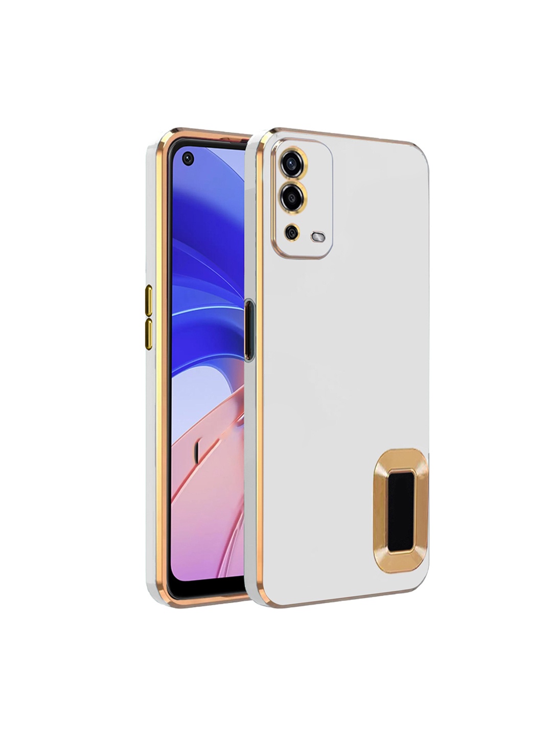 

Karwan Oppo A54 Phone Sweat-Proof Back Case, White
