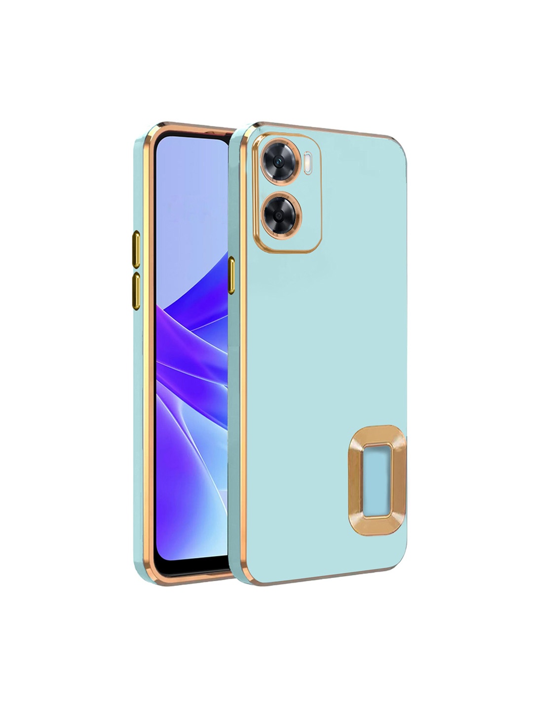 

KARWAN Sweat-Proof Oppo A77 Phone Back Cover, Green
