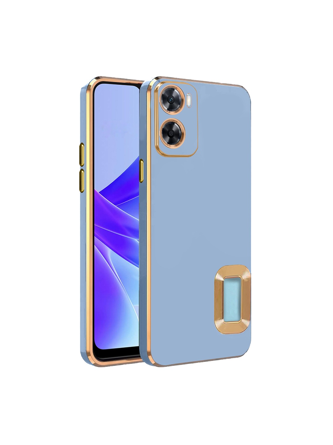 

Karwan Camera Protection Oppo A57 2020 Back Case, Blue