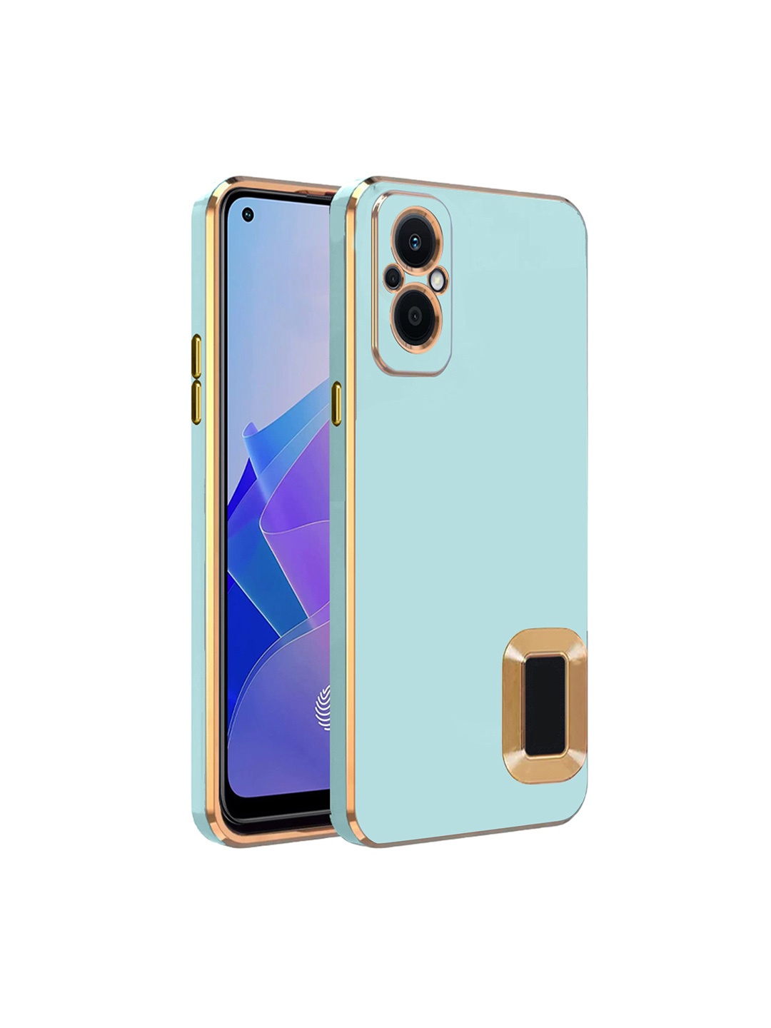 

Karwan Oppo F21 Pro 5G Silicone Phone Back Case, Green