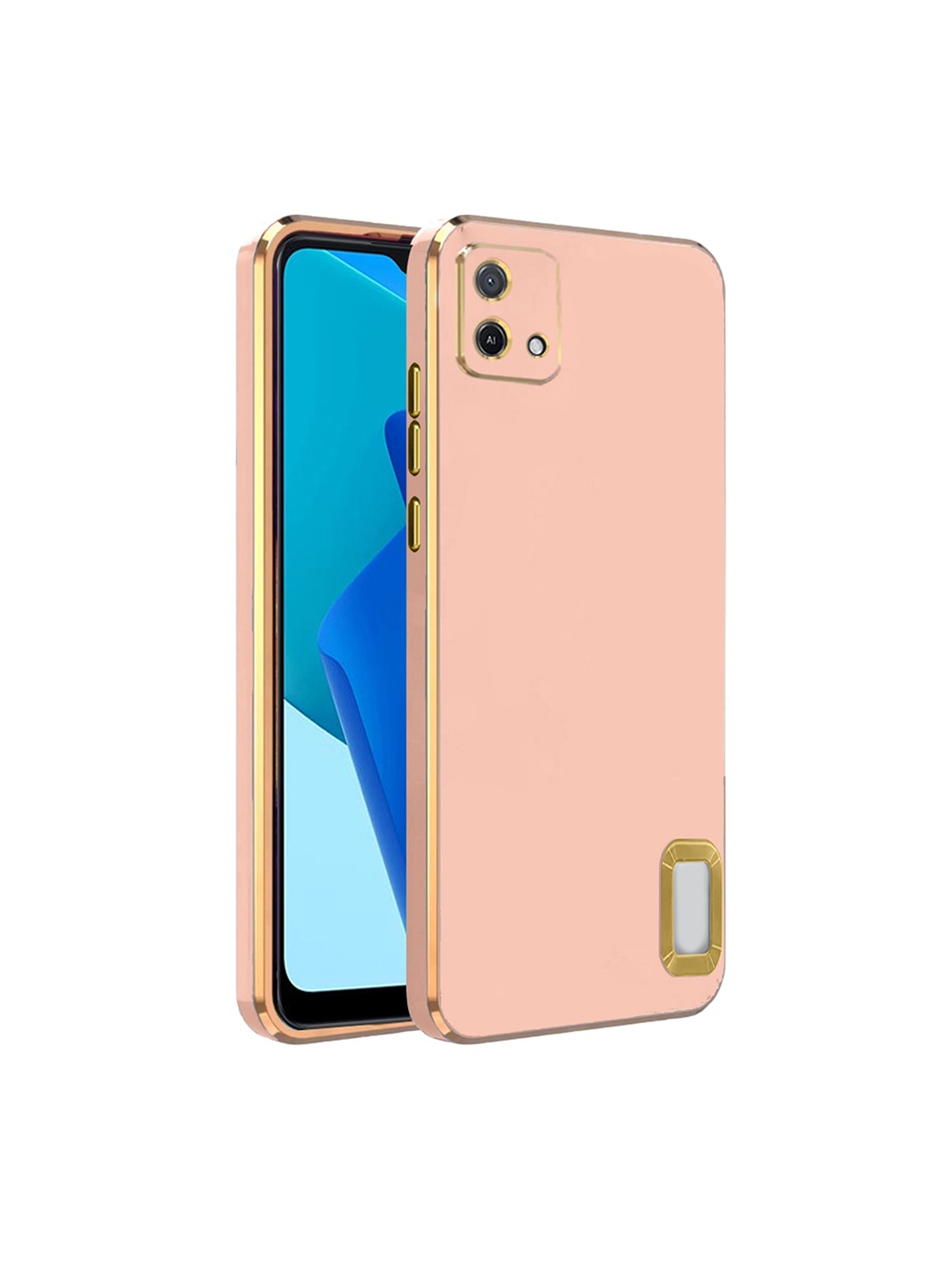 

Karwan Camera Protection Oppo A16k Phone Back Case, Pink