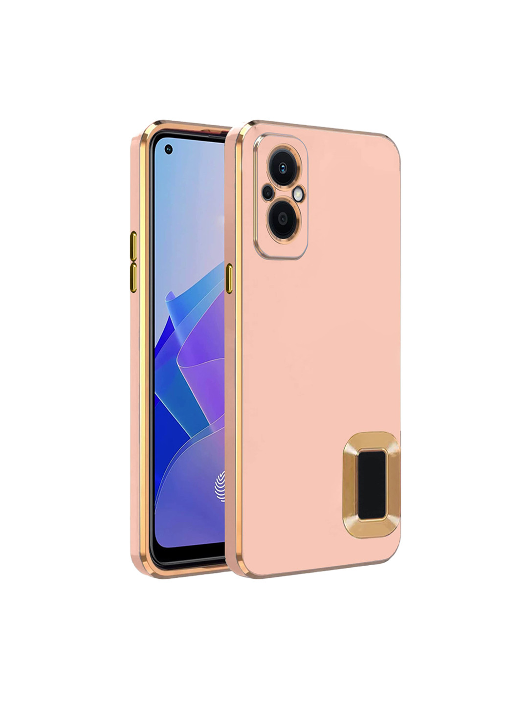 

Karwan Camera Protection Oppo F21 Pro 5G Phone Back Case, Pink