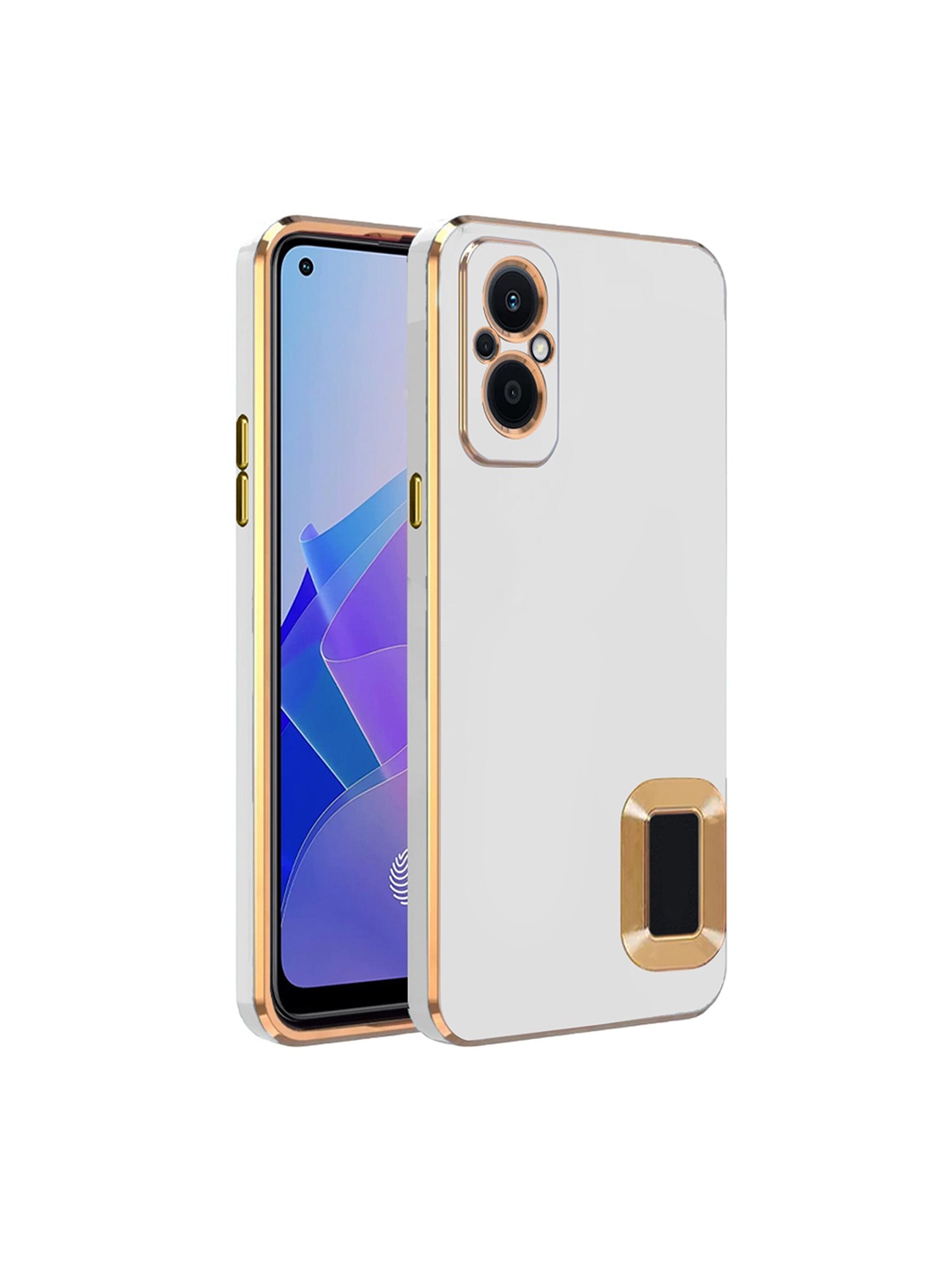 

Karwan Oppo F21 Pro 5G Silicone Phone Back Case, White