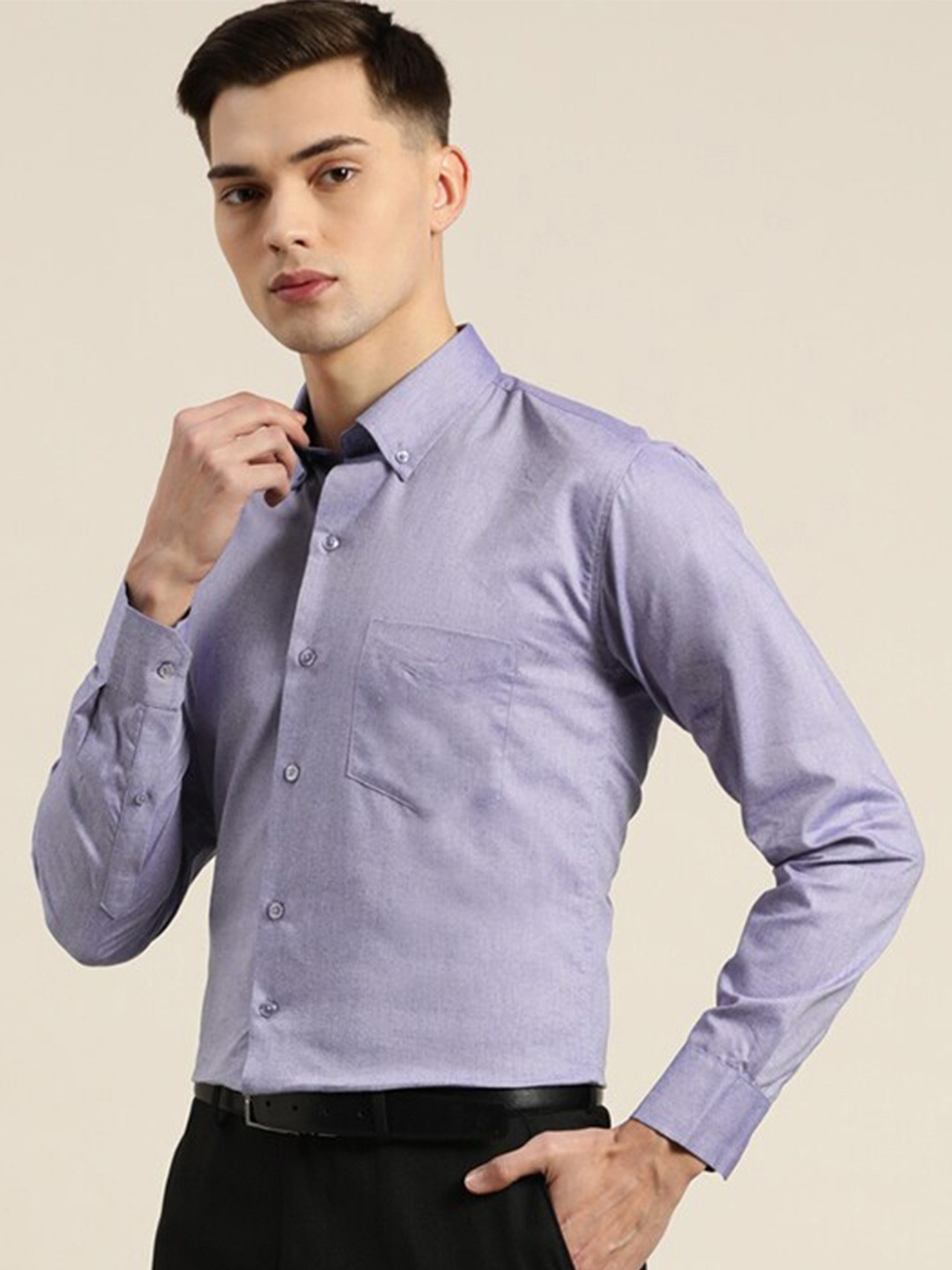 

Hancock Slim Fit Formal Shirt, Blue