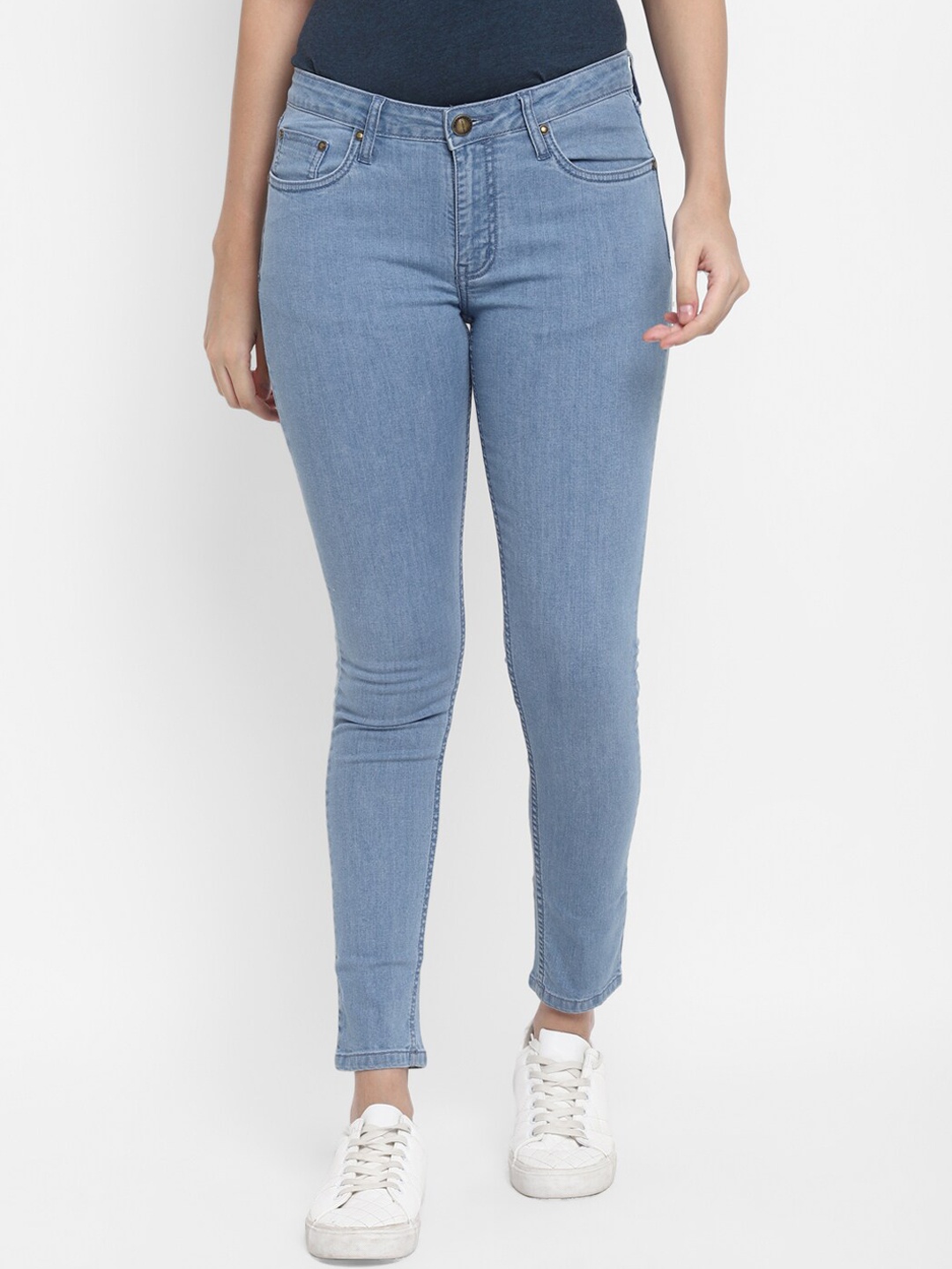 

LAMOURE BY RED CHIEF Mid-Rise Cropped Jeans, Blue