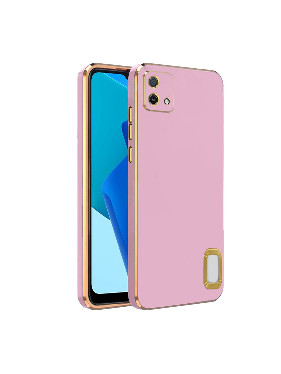 

Karwan Oppo A16K Phone Back Cover, Pink