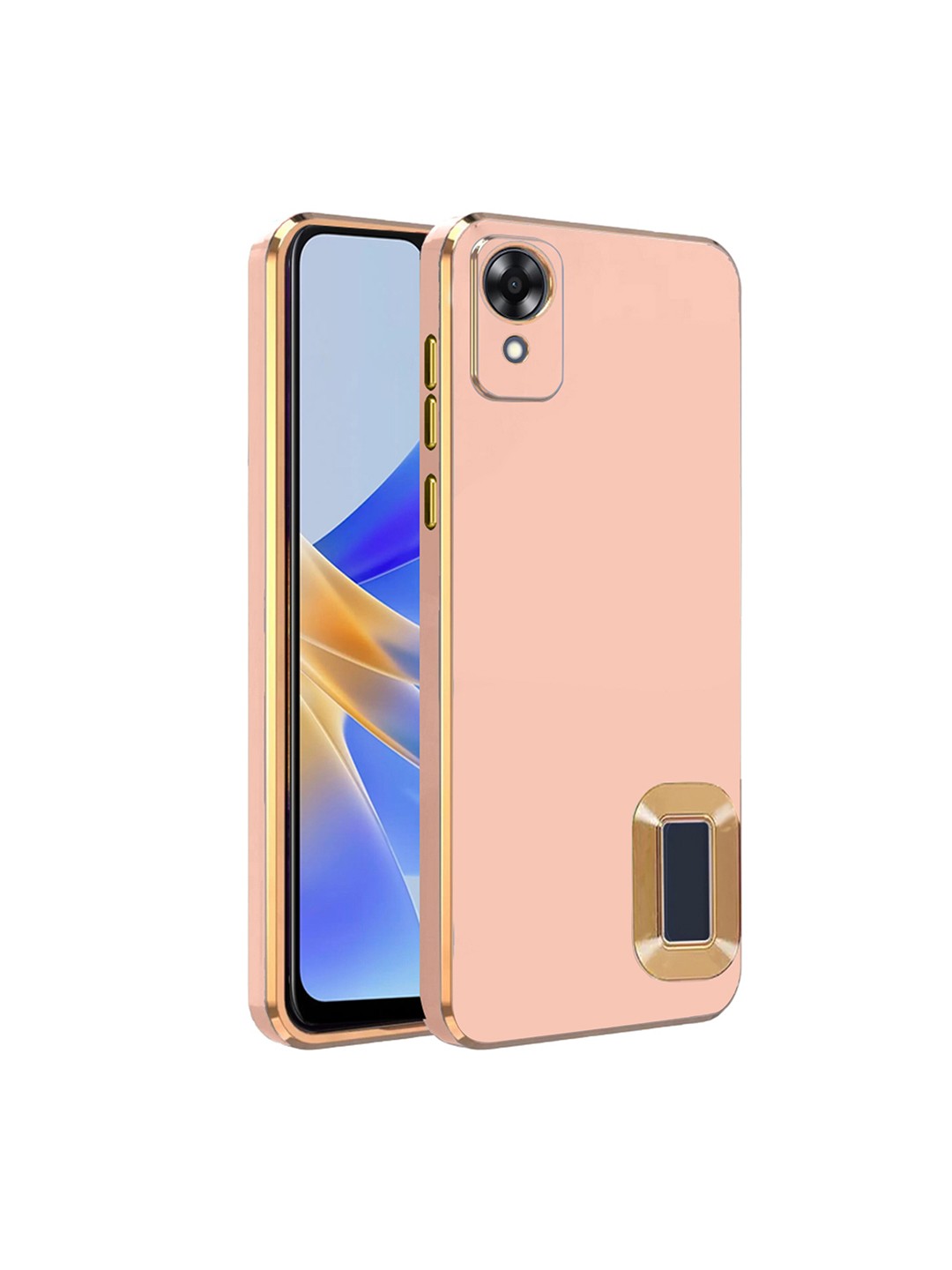 

Karwan Oppo A17K Phone Back Cover, Peach