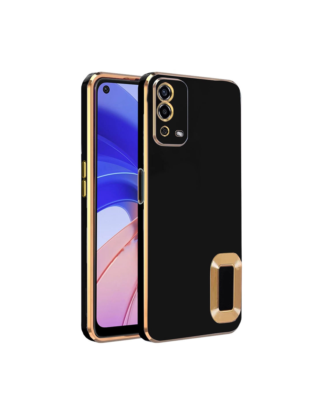 

Karwan Oppo A54 Camera Protection Phone Back Cover, Black