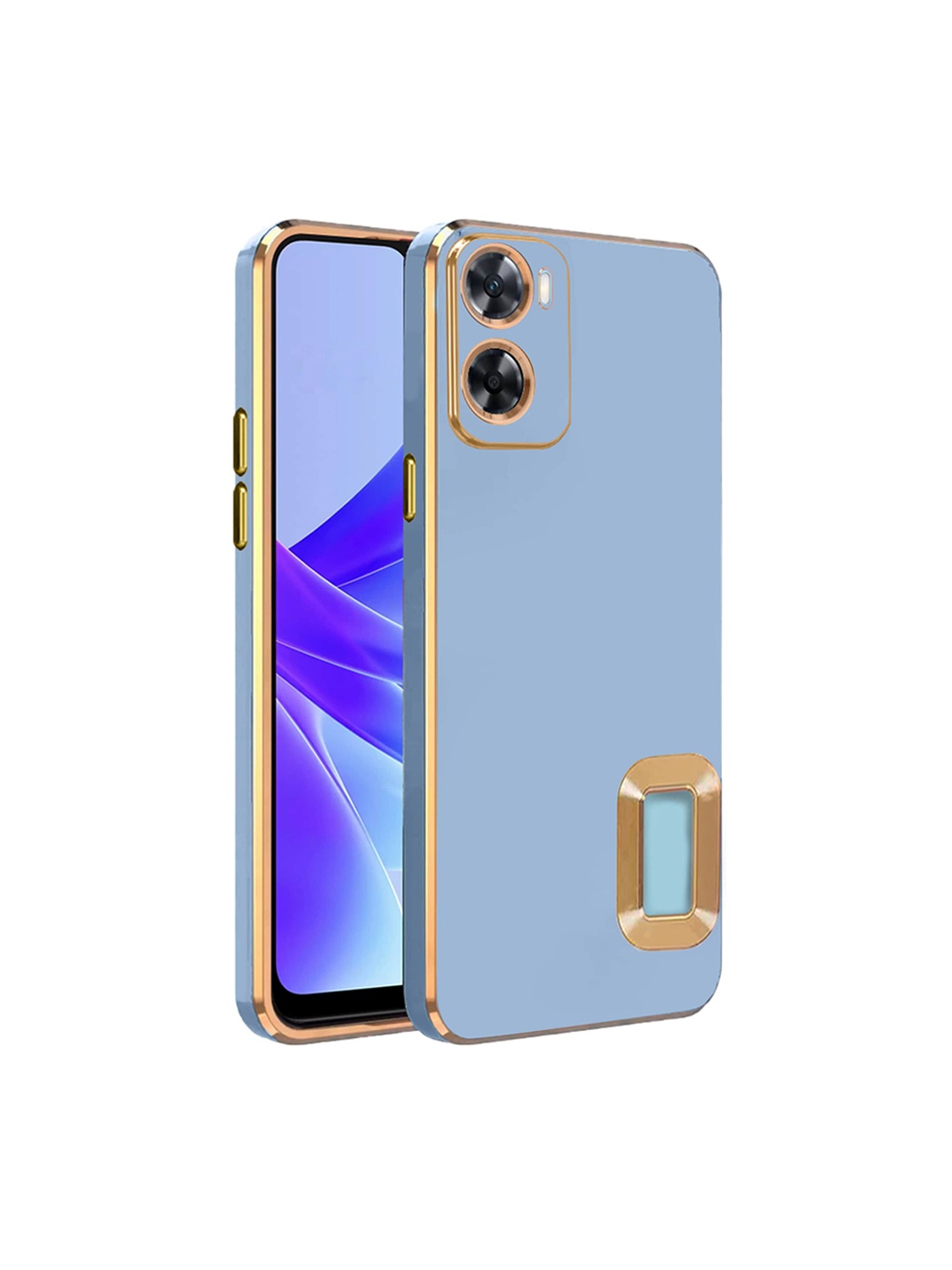 

Karwan Oppo A77 Phone Back Cover, Blue