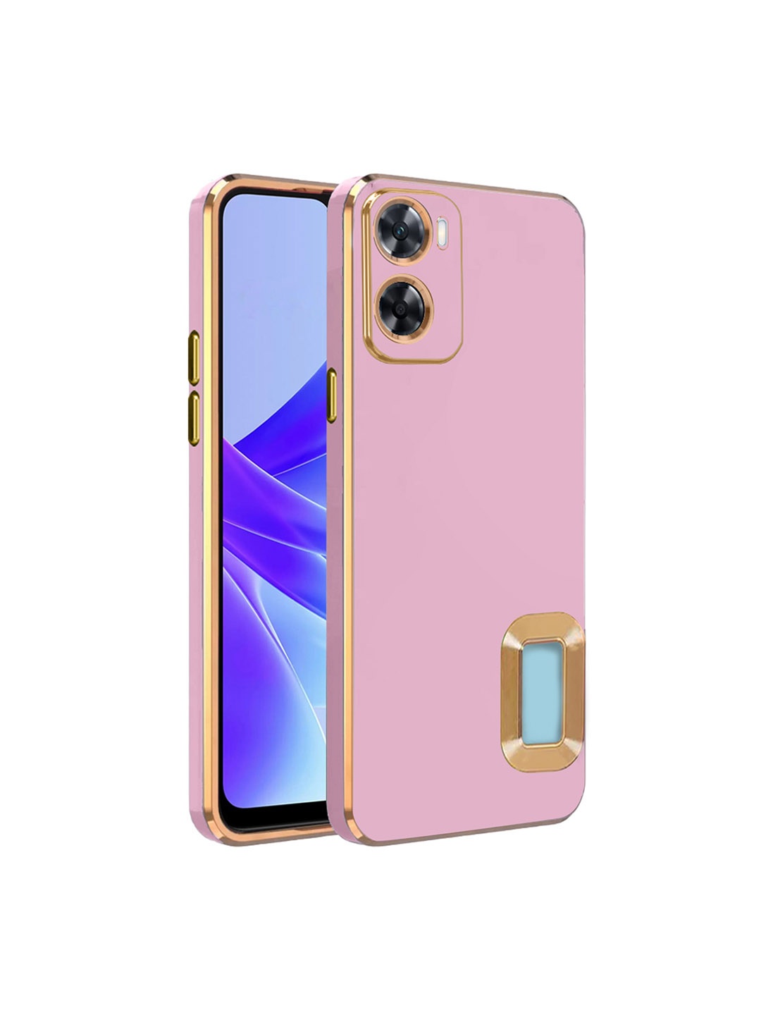 

Karwan Camera Protection Oppo A57 2020 Back Case, Pink