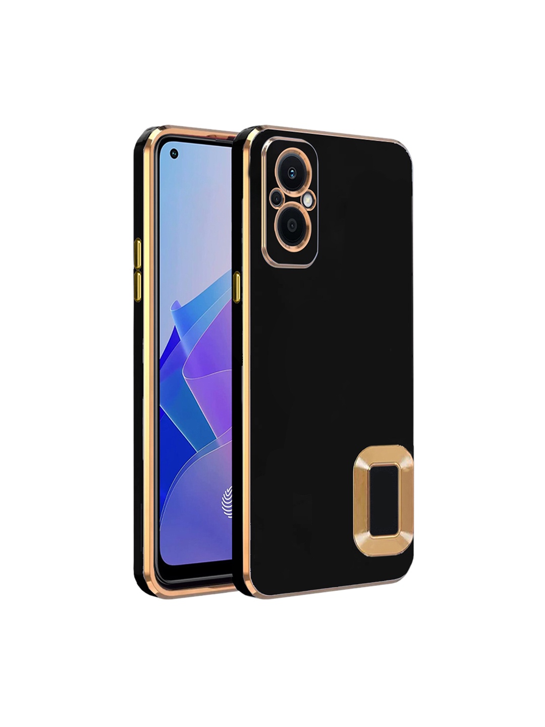 

Karwan Oppo F21 Pro 5G Camera Protection Phone Back Cover, Black
