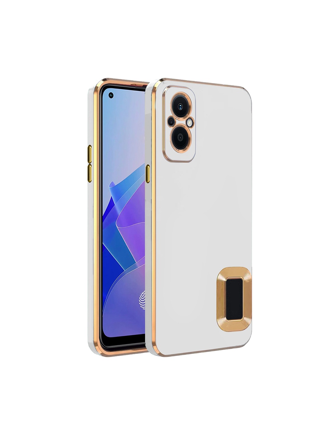 

Karwan Camera Protection Oppo F21 Pro 5G Phone Back Cover, White