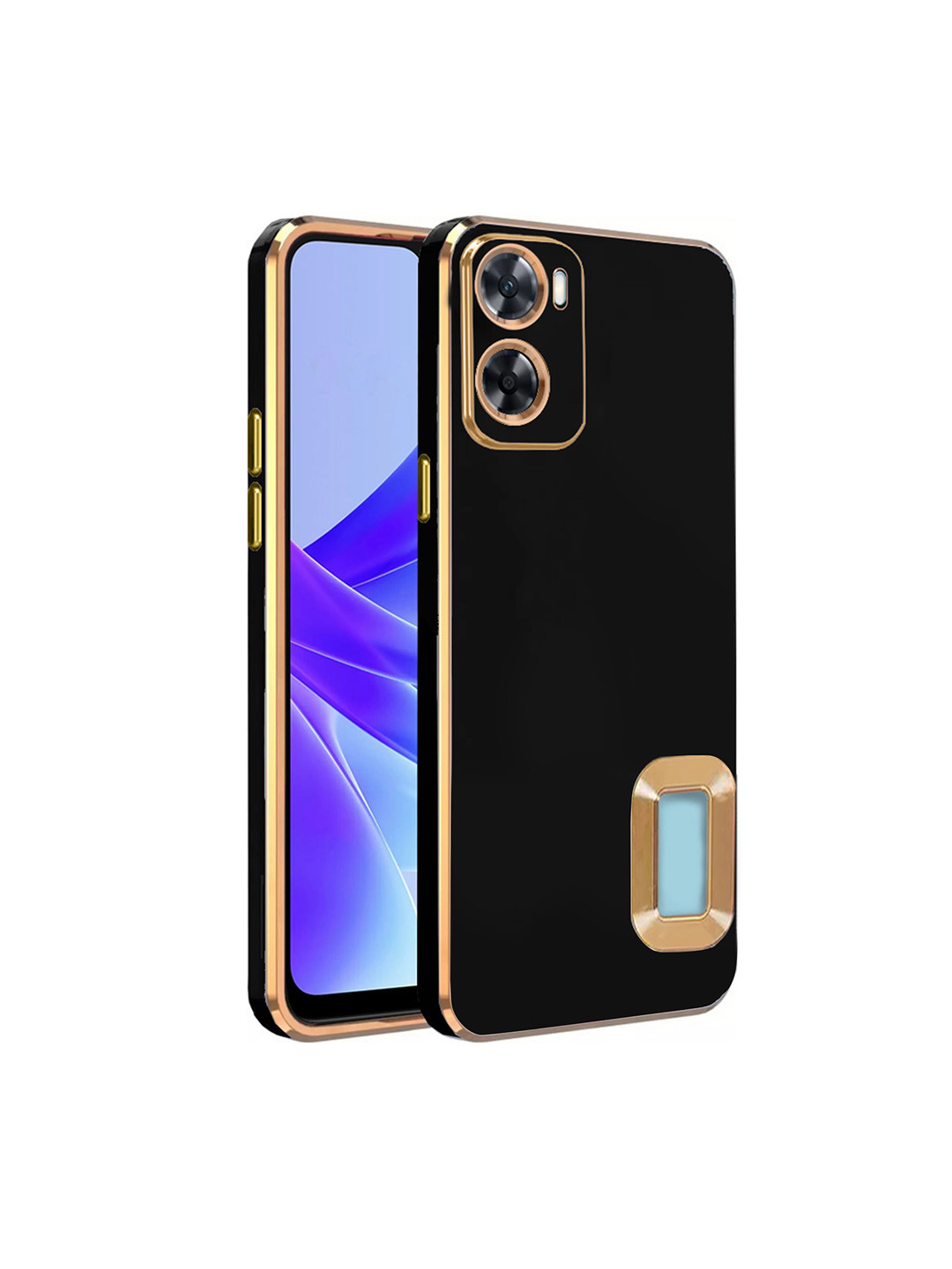 

Karwan Camera Protection Oppo A77 Back Case, Black