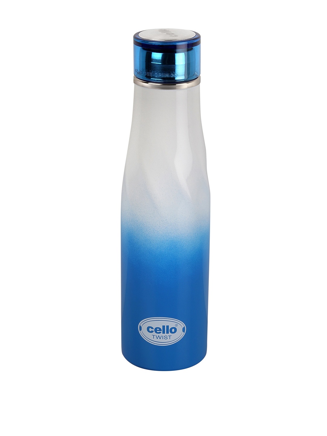 

Cello Twist Blue Stainless Steel Double Walled Vacusteel Flask 900 ml