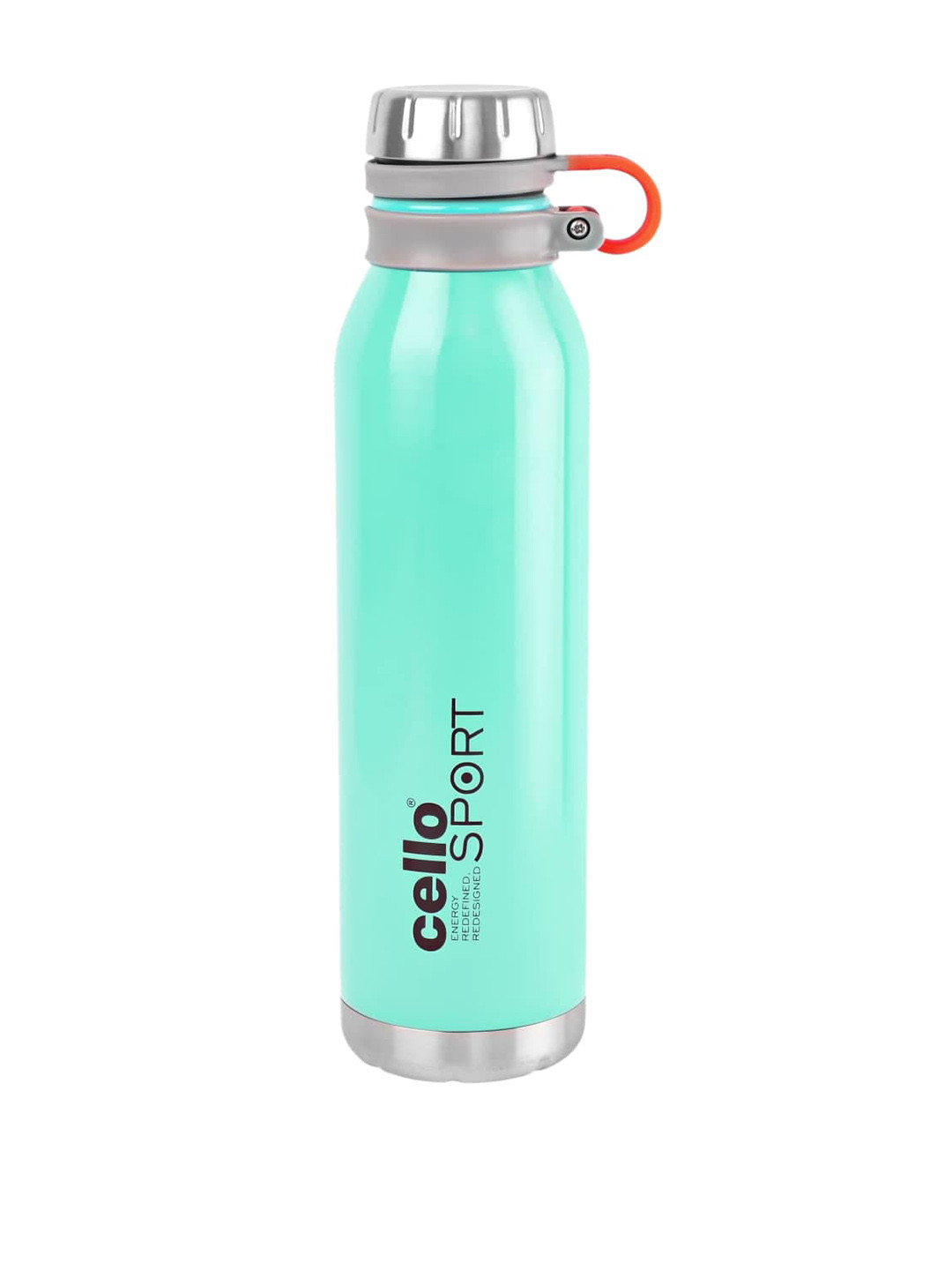 

Cello Storm Green Stainless Steel Double Walled Vacusteel Water Flask 750 ml